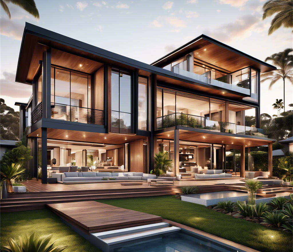 Brisbane aluminium hinged doors