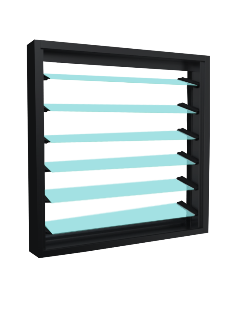 Christchurch aluminium louver windows