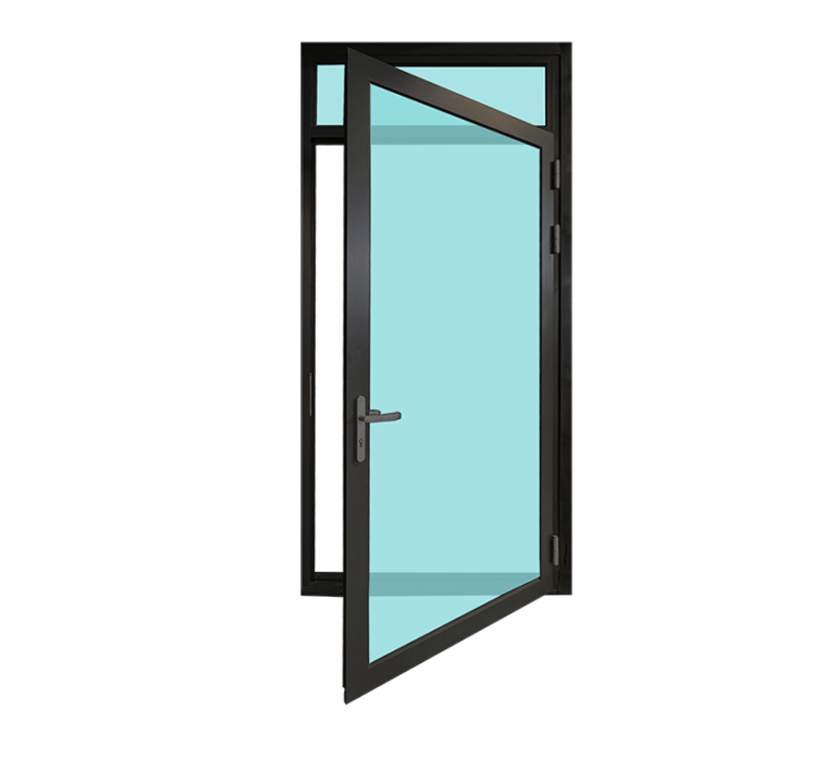 Wellington aluminium hinged doors