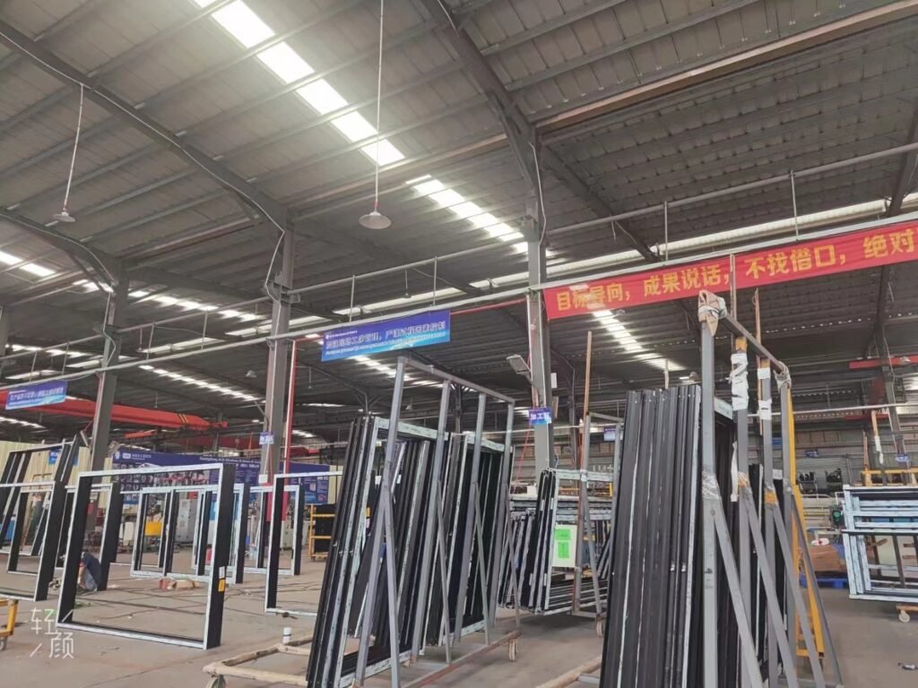 Aluminium windows and doors