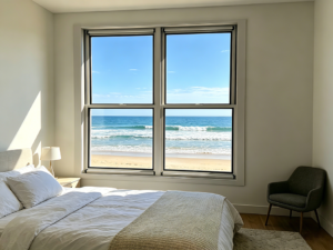 Aluminium Double Hung Window